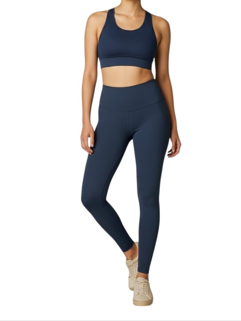 Halara OneForm Seamless Flow High Waisted Booty Lifting Scrunch 7/8 Leggings M